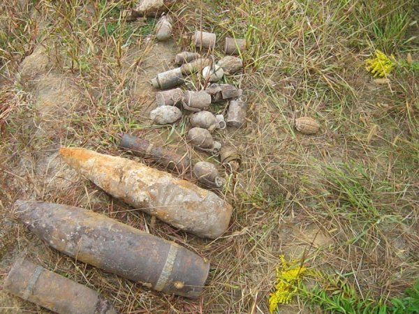На Волині знешкодили боєприпаси, знайдені місцевими жителями . ФОТО