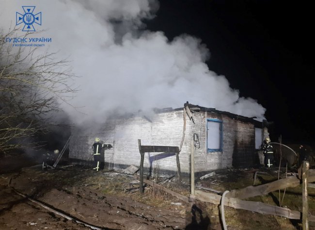 На Волині під час пожежі  у житловому будинку загинув 16-річний хлопець