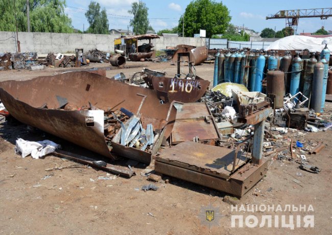 У Ковелі викрили два нелегальні пункти прийому металобрухту. ФОТО