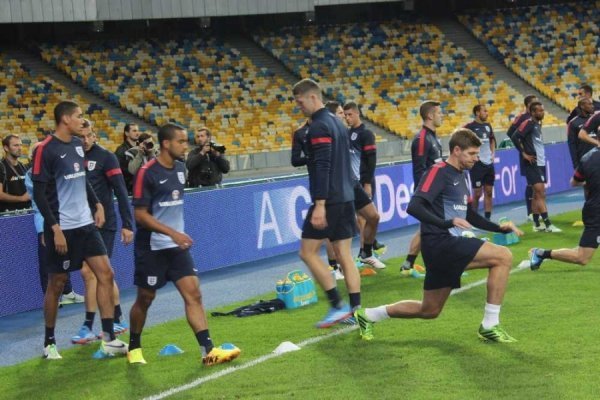 Як Англія готується до гри з Україною. ФОТО