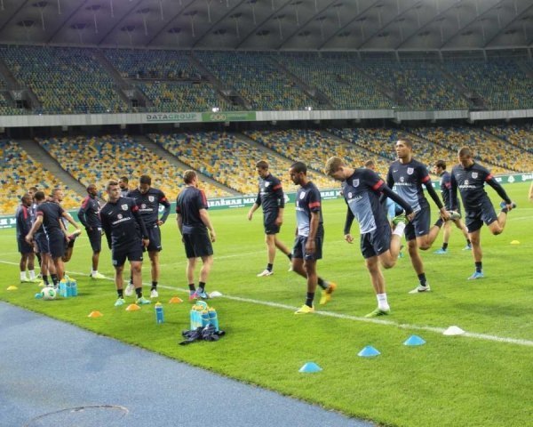 Як Англія готується до гри з Україною. ФОТО