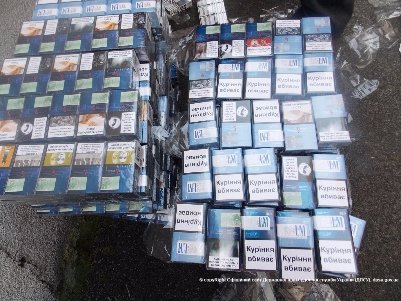 На Волині прикордонні собаки виявили 7 тисяч пачок сигарет. ФОТО