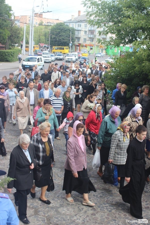 У Луцьку намалювали ікону на честь розстріляних у Луцьку в’язнів. ФОТО
