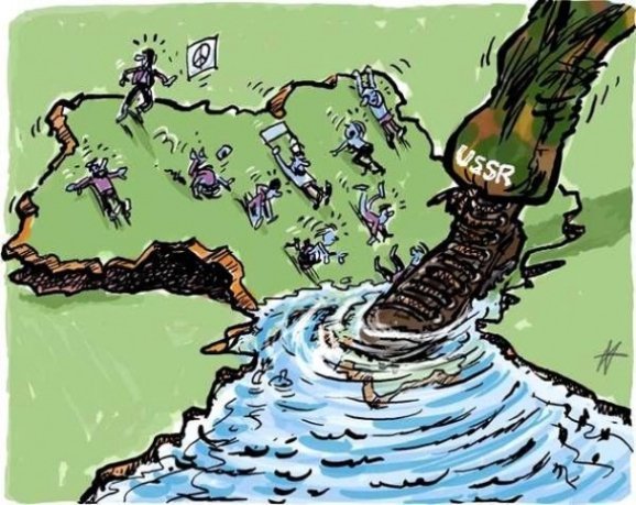 Карикатури на Путіна. ФОТО