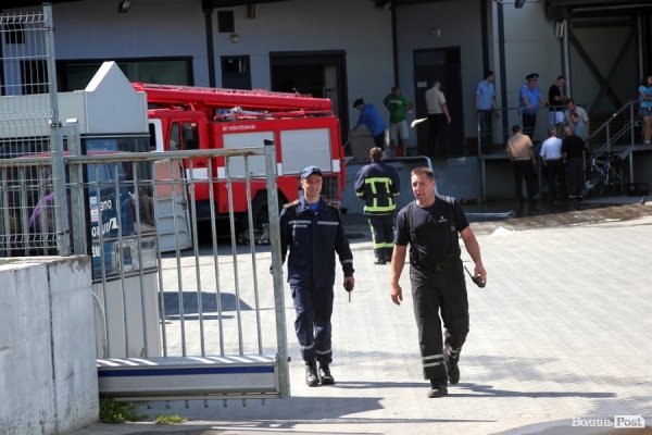 Пожежа в  гіпермаркеті «Там Там». ФОТО
