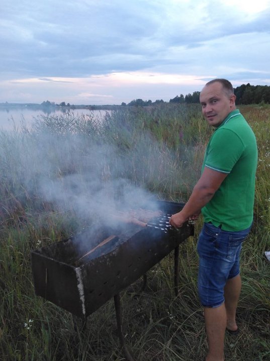 Як Вірастюк ловив рибу на волинському озері. ФОТО