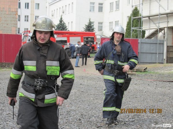 У Луцьку «горів» нічний клуб. ФОТО