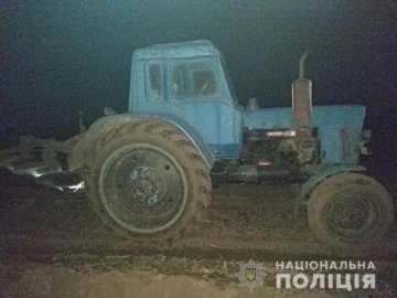 На Волині патрульні зупинили п'яного тракториста