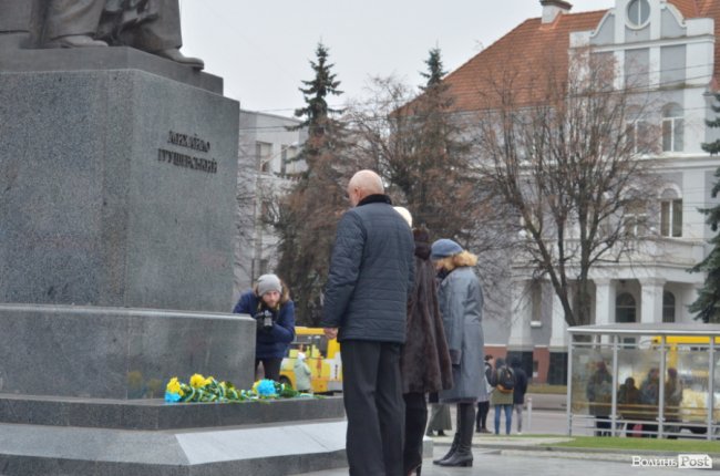 Лучани вшанували пам'ять видатного українця. ФОТО