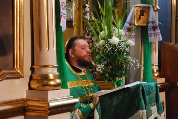 Як у луцькому храмі святкували Трійцю. ФОТО