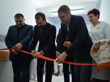 У луцькій райлікарні відкрили фізіотерапевтичне відділення європейського зразка
