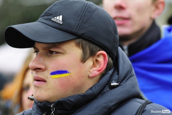 Студентський Євромітинг у Луцьку. ФОТО