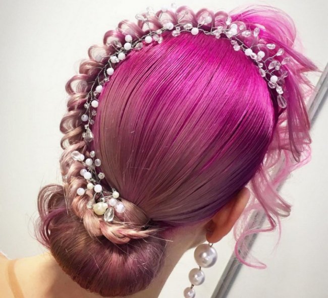 Волинянка – переможець чемпіонату України серед майстрів перукарського мистецтва. ФОТО