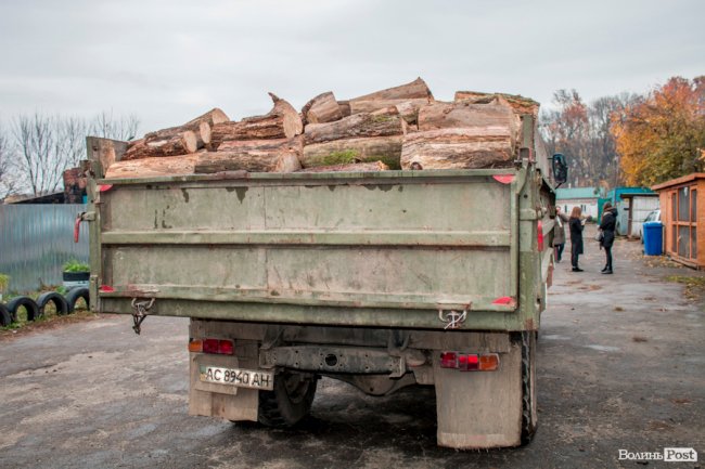 Тепло для чотирилапих: лісівники забезпечили дровами луцьку «Ласку». ФОТО