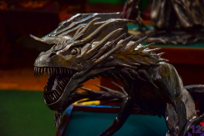 Коваль з Рівненщини виготовив залізного дракона з «Гри престолів». ФОТО