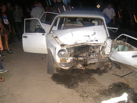 На Волині колишній міліціонер вчинив аварію. ФОТО