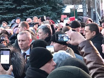 Президент України приїхав у Рожище. ФОТО