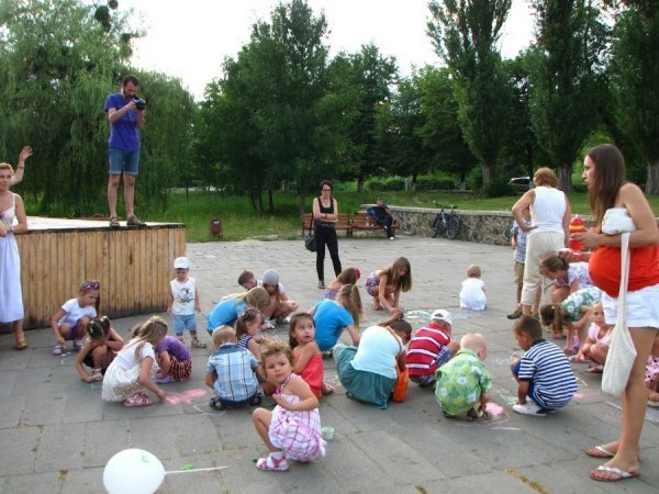 Діти допомагали луцькому гурту створювати Казку 