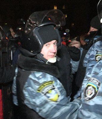 «Беркутівці», які засвітилися в нічних сутичках. ФОТО