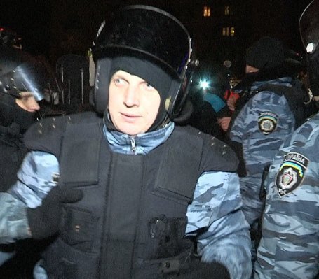 «Беркутівці», які засвітилися в нічних сутичках. ФОТО