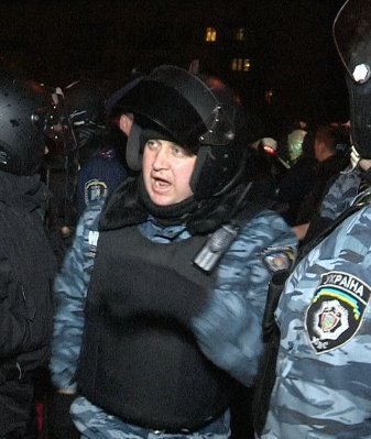 «Беркутівці», які засвітилися в нічних сутичках. ФОТО