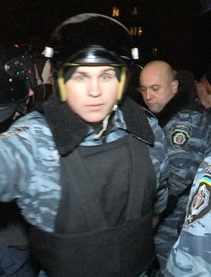 «Беркутівці», які засвітилися в нічних сутичках. ФОТО