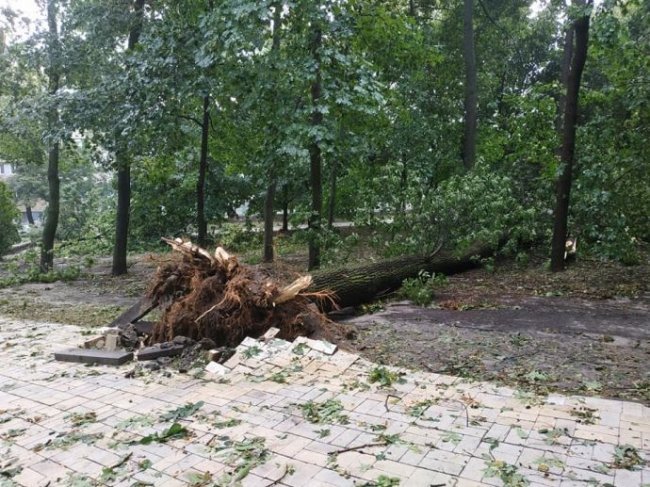 У Києві через сильну зливу – потоп. ФОТО