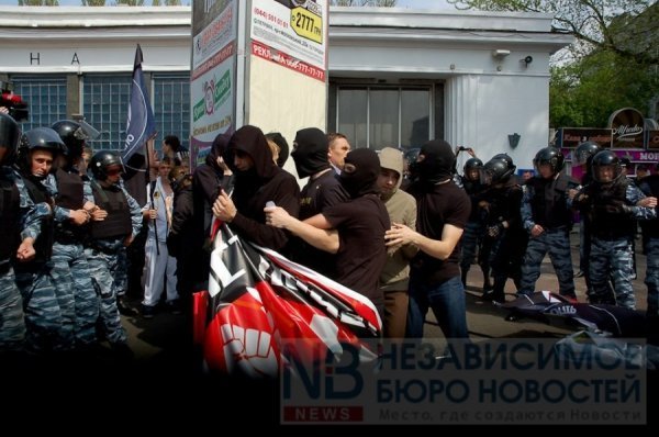 У Києві затримали учасників маршу профспілок. ФОТО