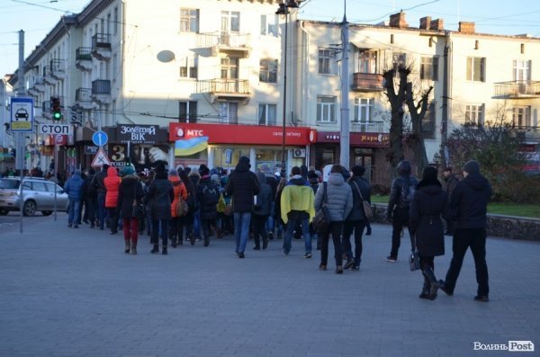 Другий день Нового Майдану у Луцьку. ФОТО