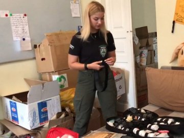 Волинянка рятує життя бійців в складі «Госпітальєрів». ВІДЕО