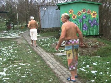 Як загартовуються луцькі «моржі». ВІДЕО