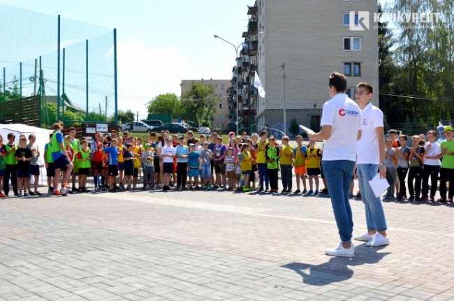 У луцькому Сіті Парку відзначили велике дитяче свято спорту. ФОТО