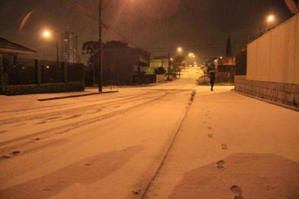 У Бразилії випав сніг. ФОТО. ВІДЕО