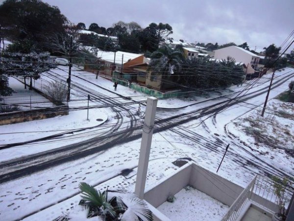 У Бразилії випав сніг. ФОТО. ВІДЕО
