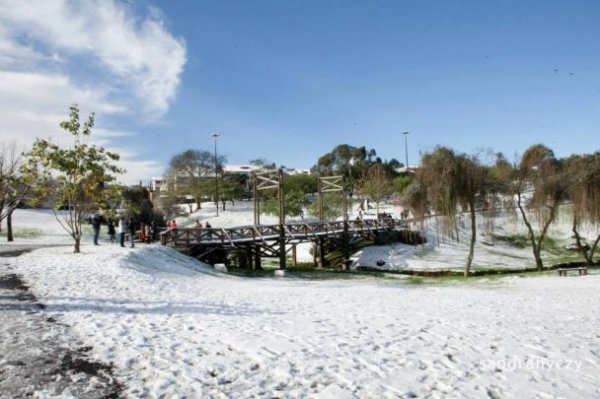 У Бразилії випав сніг. ФОТО. ВІДЕО
