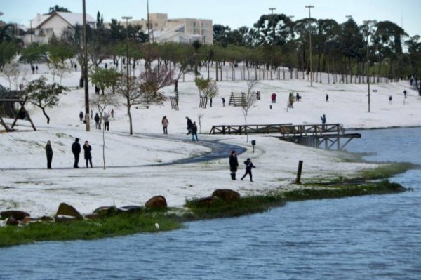 У Бразилії випав сніг. ФОТО. ВІДЕО
