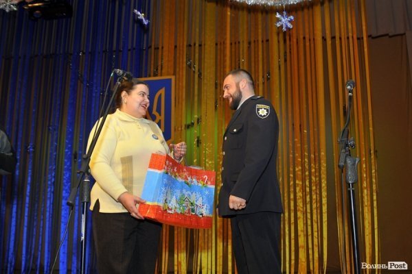 Фото з першого «дня народження» патрульної поліції Луцька