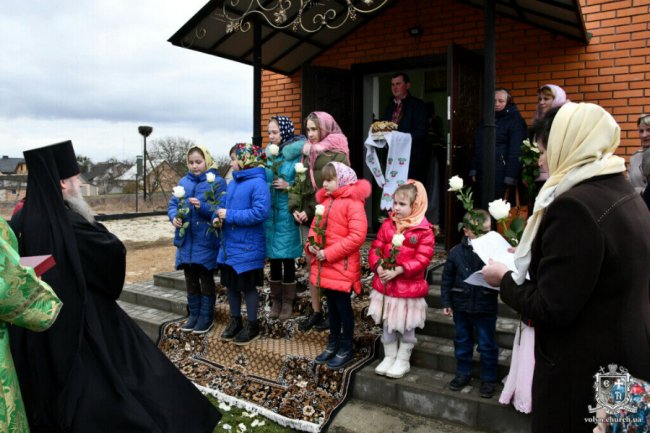 У селі на Волині освятили московську церкву. ФОТО