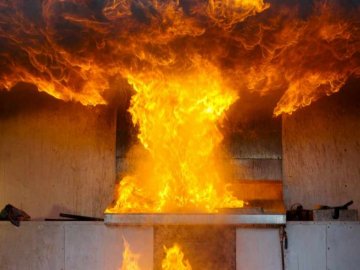 На Волині спалахнула літня кухня