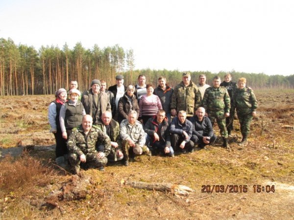 На Волині чиновники та підприємці садили дерева. ФОТО