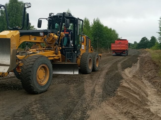 Почали будувати дорогу між двома курортними зонами на Шацьких озерах