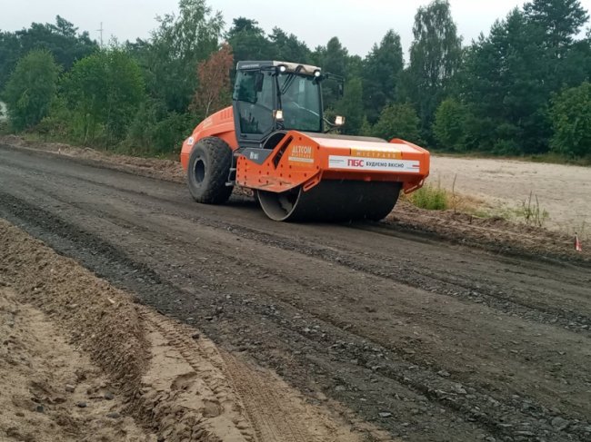 Почали будувати дорогу між двома курортними зонами на Шацьких озерах