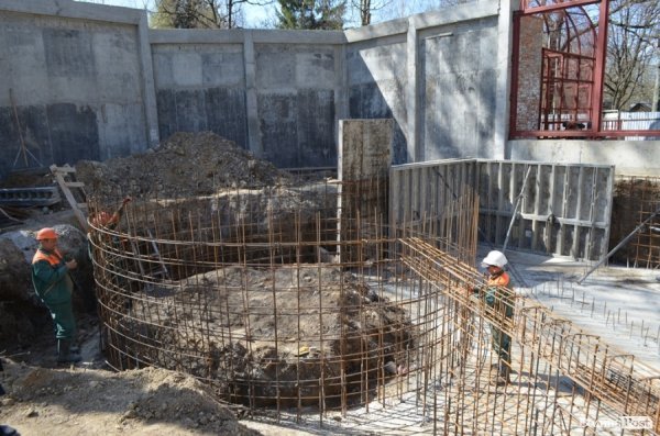 У Луцьку поляки проінспектували хід реконструкції міського зоопарку. ФОТО