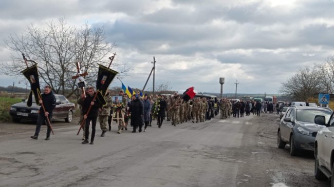 Пішов на війну разом із сином: поховали волинянина Володимира Бориса