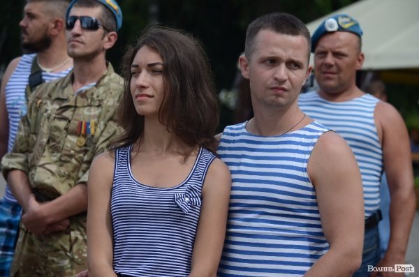 Свято «крилатої піхоти» у Луцьку. ФОТОРЕПОРТАЖ