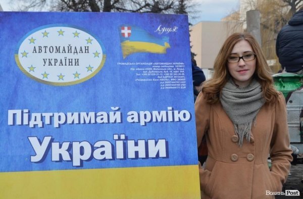 Лучани їли куліш, щоб допомогти волинським військовим. ФОТО