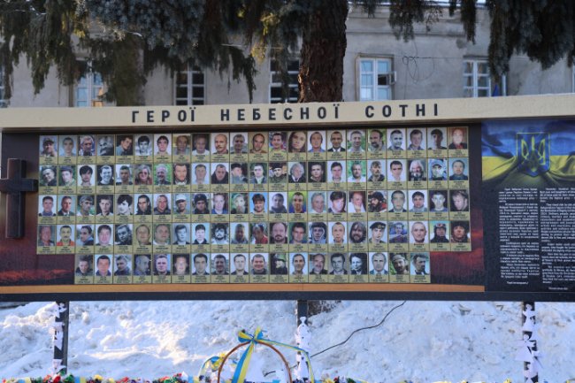 У Луцьку вшанували учасників Революції Гідності та Героїв Небесної Сотні