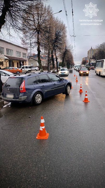 У Луцьку зіткнулися два легковики. ФОТО