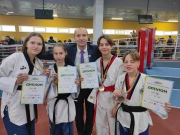 Волиняни – серед призерів чемпіонату України з тхеквондо.ФОТО