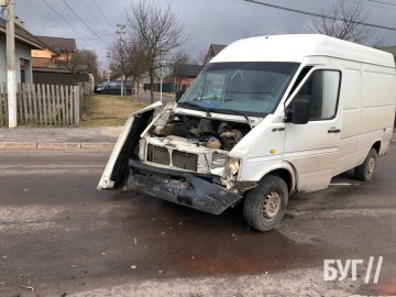 На Волині – ДТП: зіткнулися два автомобілі. ФОТО